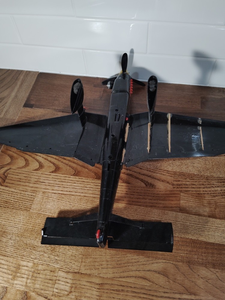 Vintage Cox Thimble Drome Stuka Control Line Airplane Untested As Is