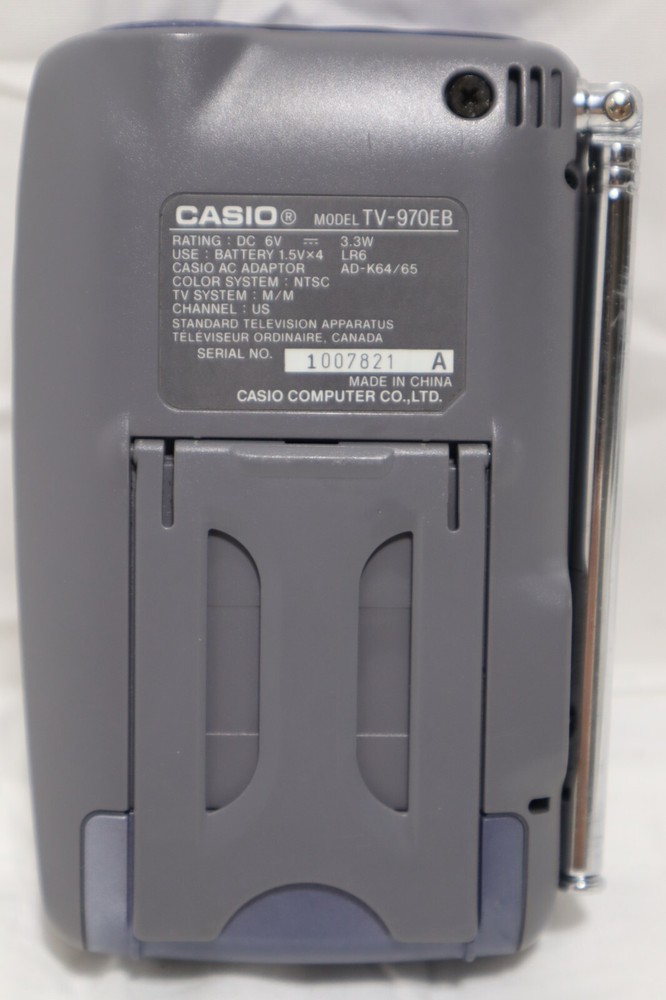 Casio Tuning LCD Color Television TV-970EB