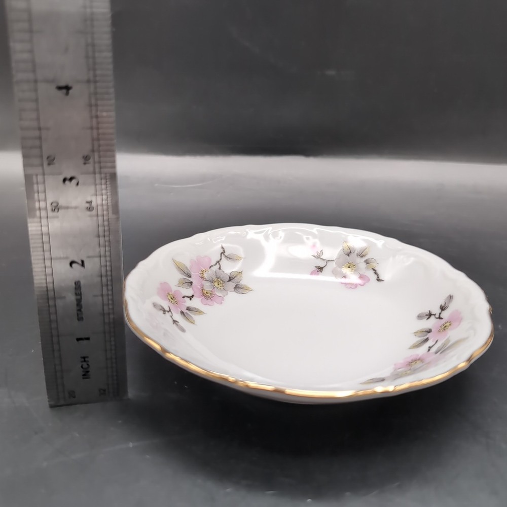 Set Of 7 Mitterteich "Springtime" Dinnerware Cup & Saucer
