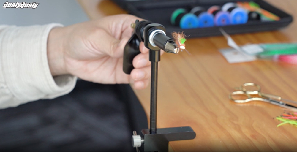 Complete Fly Tying Vise & Tools Kit with Bag - Essential for Beginners & Experts