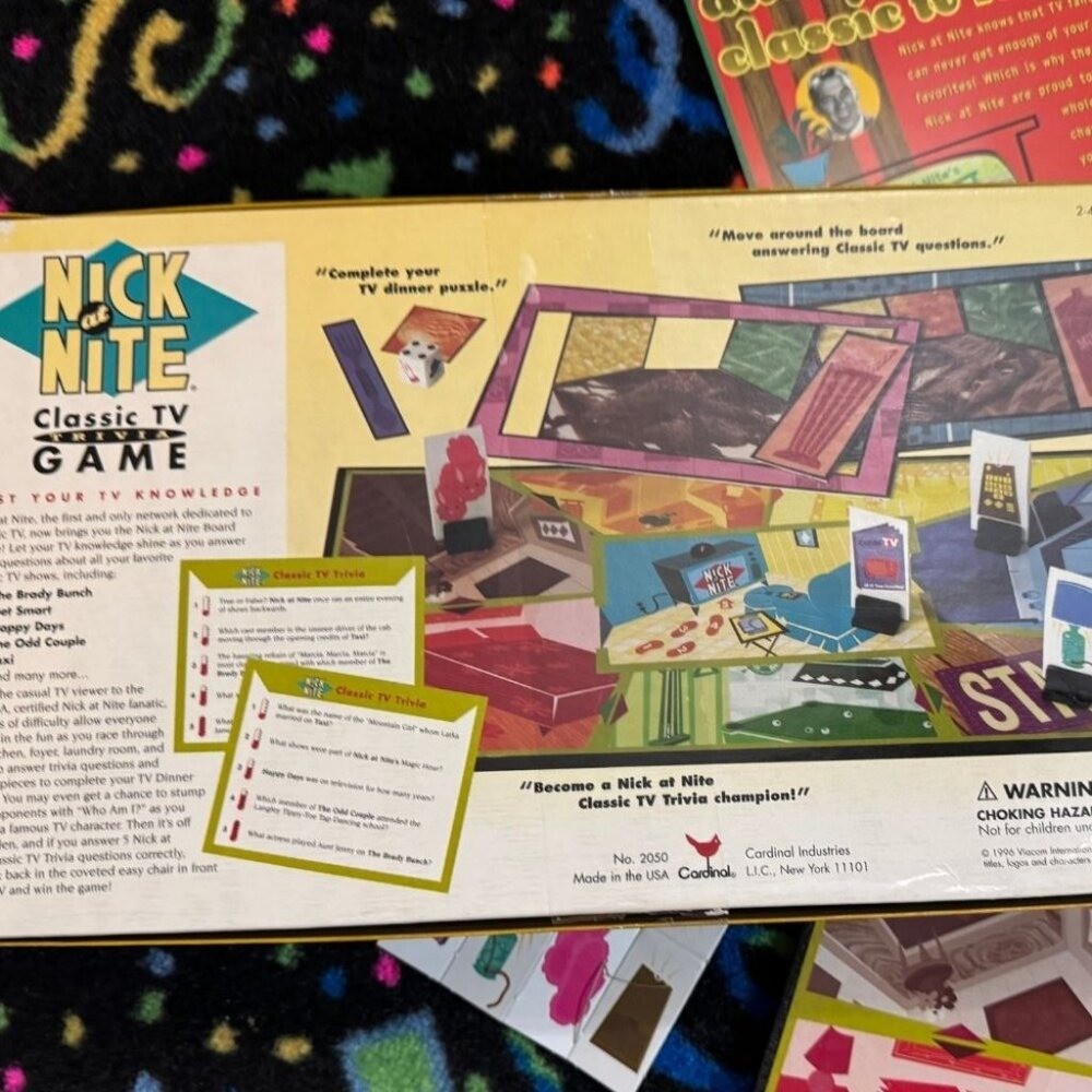 NICK AT NITE TRIVIA GAME
