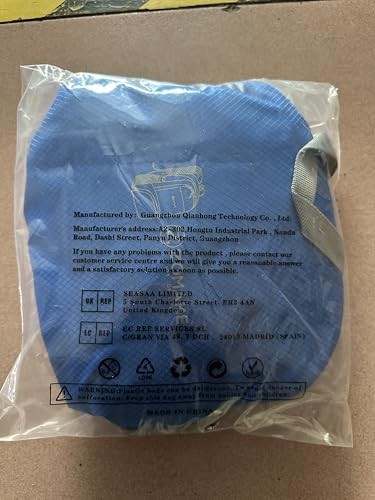 Medium Dark Blue Lightweight Packable Backpack 30L Large Capacity Daypack