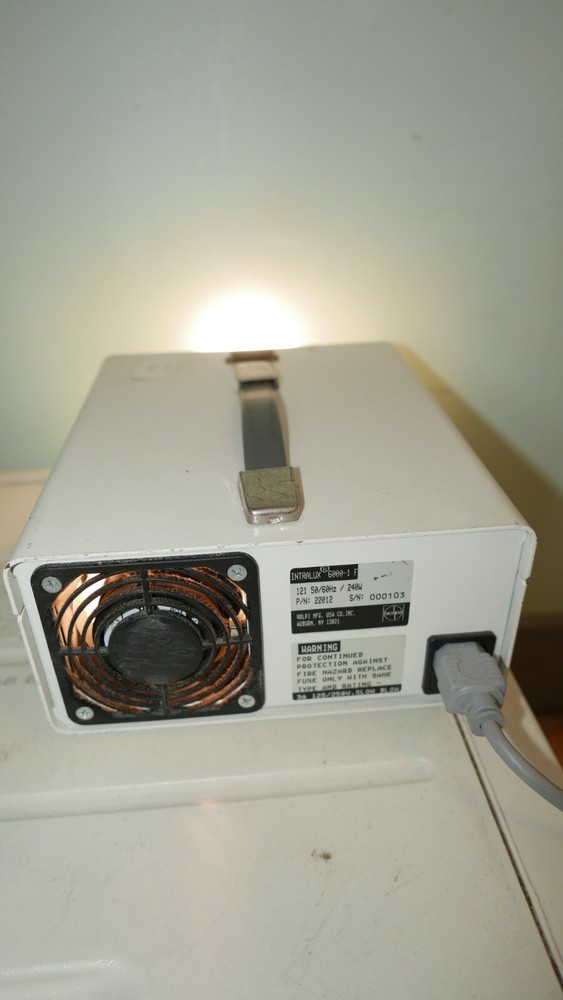 Intrulux 6000-1-F Pn 22012 Microscope Illuminator Light Source