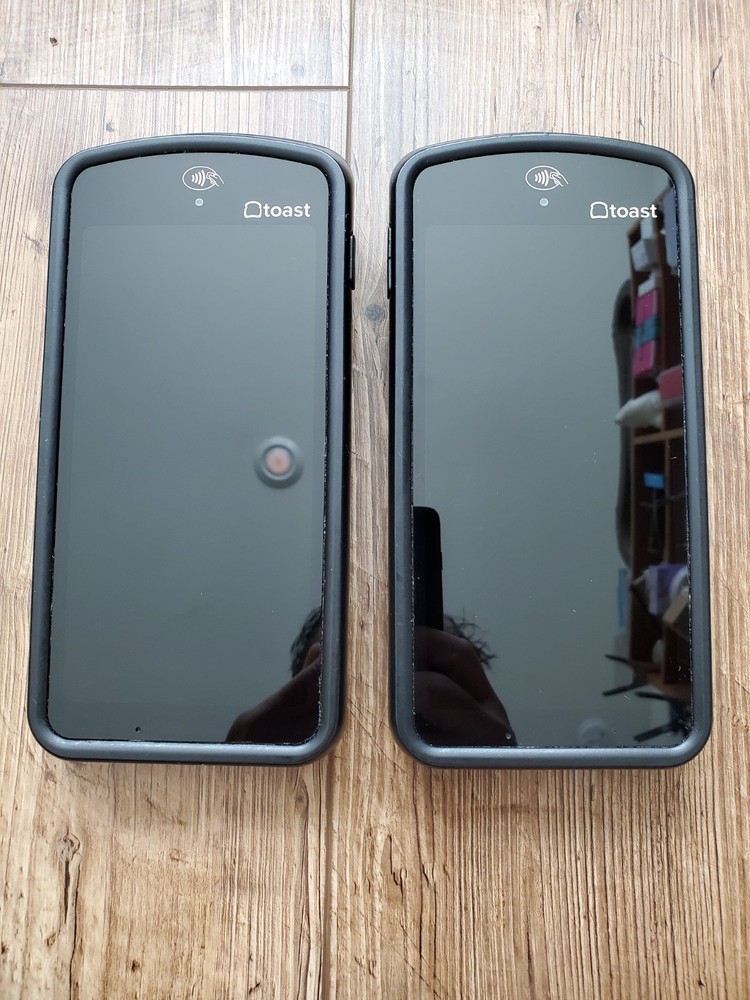 Two(2) Toast Flex POS Go 2 Handheld Tablet Mobile Computer Device - TG200