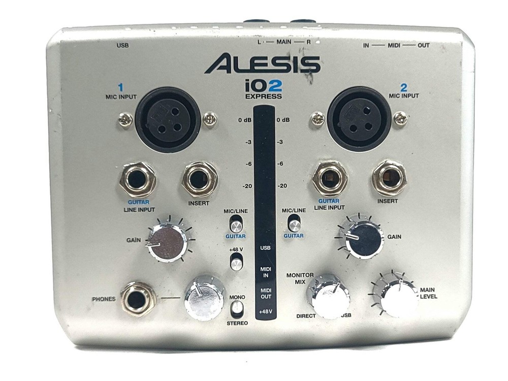 Alesis iO2 Express USB Audio Interface (C2018-518)