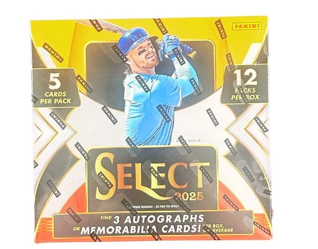 2025 Panini Select Baseball Hobby Box