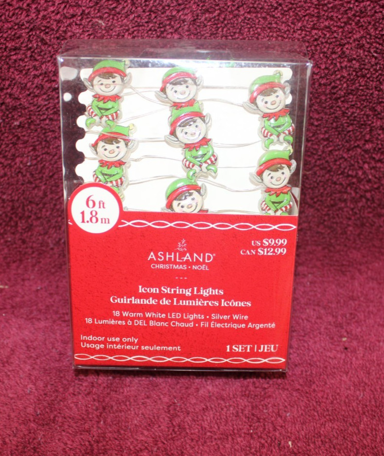 Ashland Christmas Icon String Lights - ELF