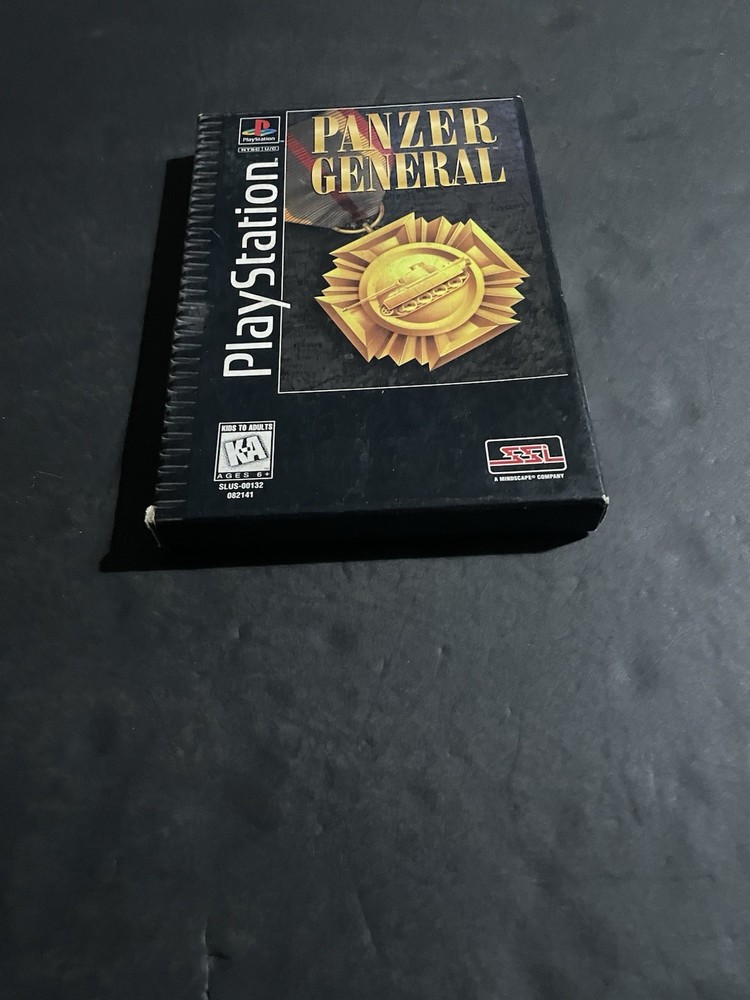 Panzer general ps1 Long box only