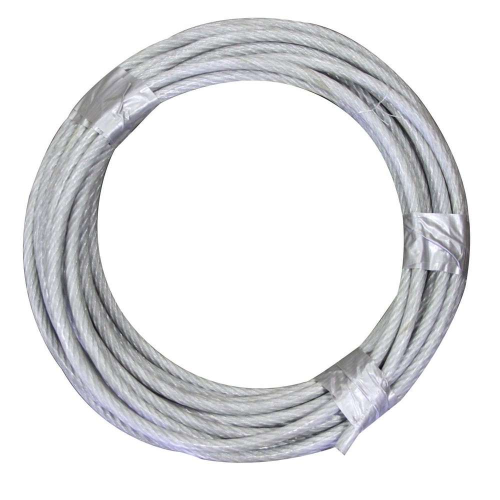 3/8" x 250 ft Bulk Galvanized Aircraft Cable 7x19 EIPS Steel Core Guide Wire