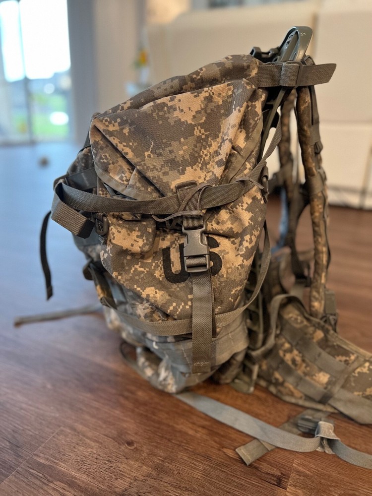 military backpack with frame