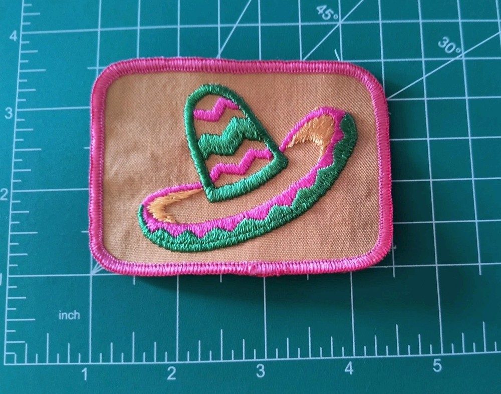 Mexico Mexican Sombrero Souvenir Patch