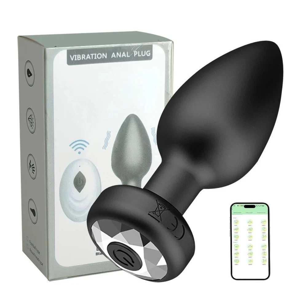 Wireless Silicone Wellness Massager with Remote Control Adjustable Vibration