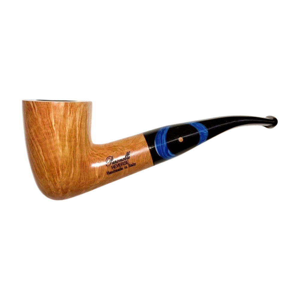 Paronelli Reverse Half Rusticated w/Stabilized Wood...New In Box
