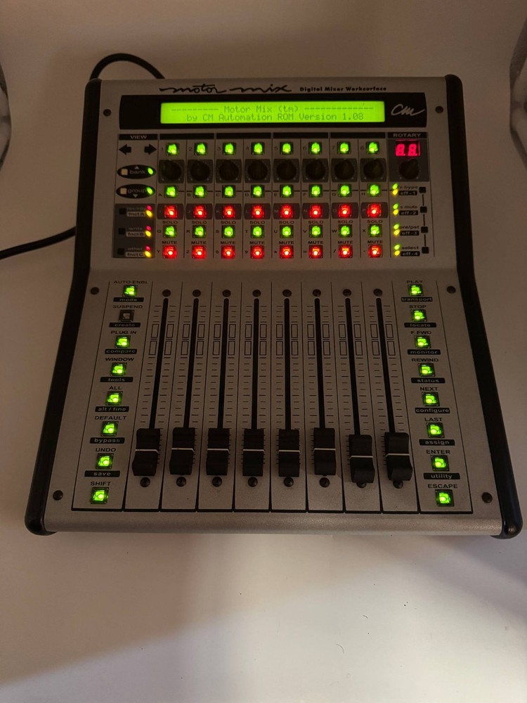 CM Labs Motor Mix Digital Mixer Worksurface Midi Audio Controller - POWERS ON