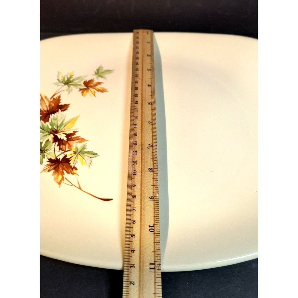 1203. Vintage Salem Maple Leaf Serving Platter