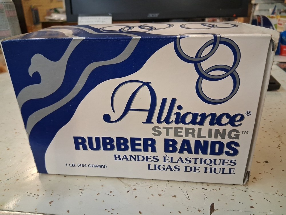 24845 Sterling Rubber Bands Size #84, 1 lb Box