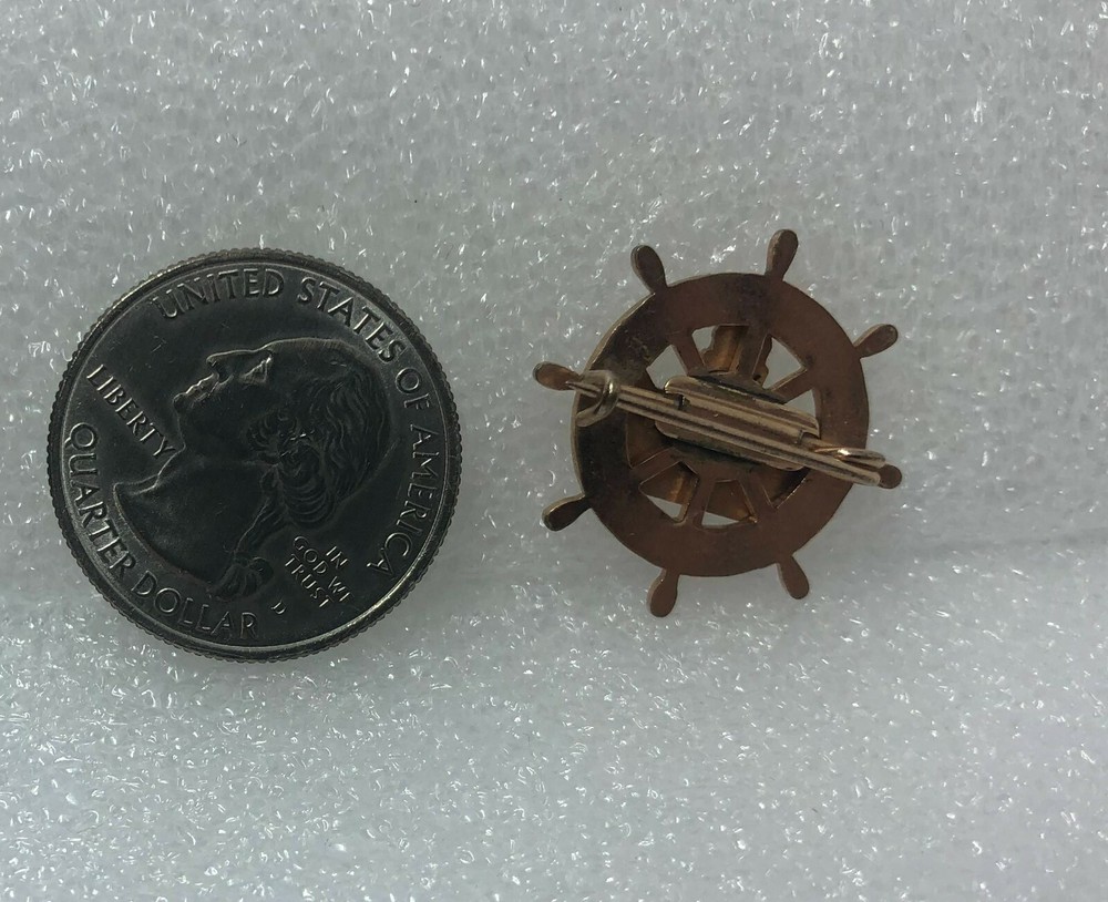 Washington DC Ship's Wheel Pin