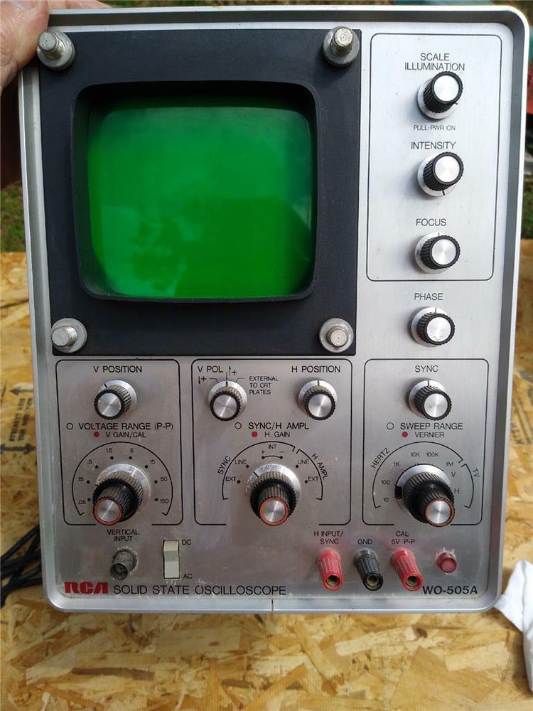 RCA Solid State Ocilloscope WO-505A