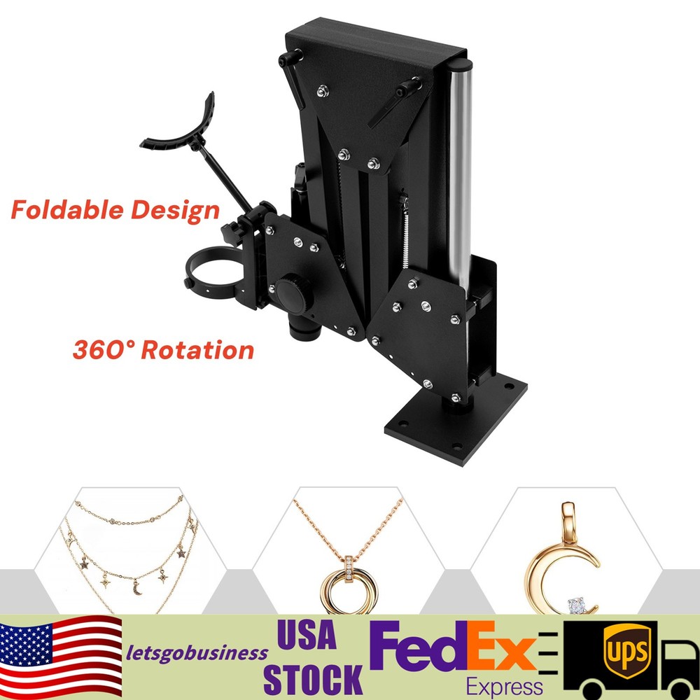 Multi-directional Microscope Stand Jewelry Inlaid Stand for Micro-setting Tool