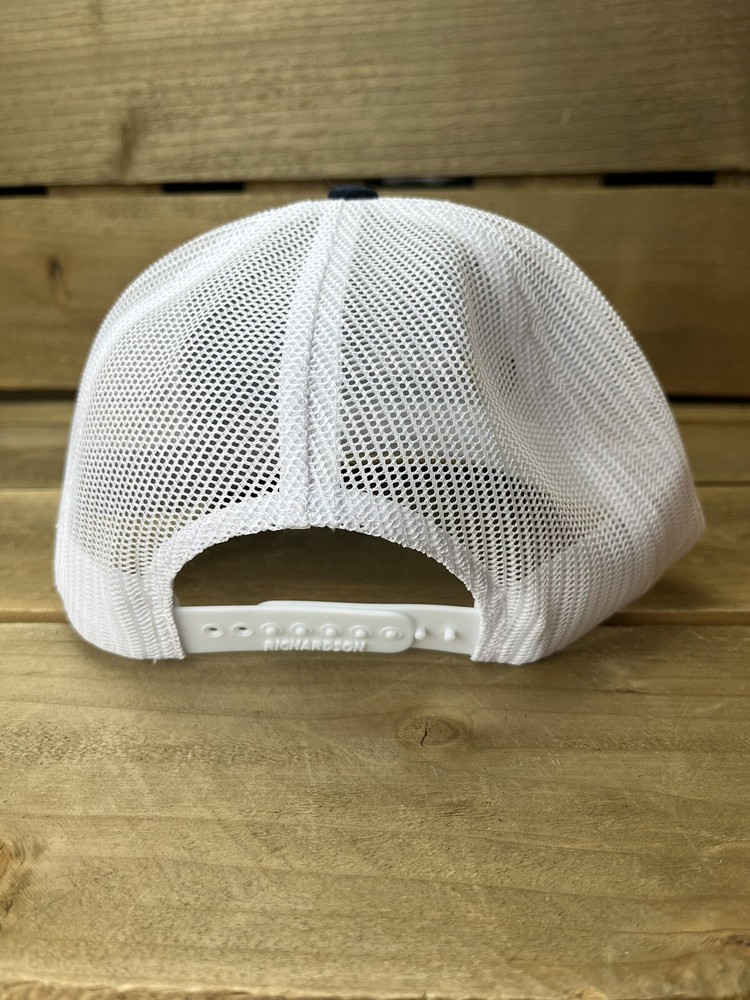 Sentry Blue Snapback Baseball Hat Cap Richardson