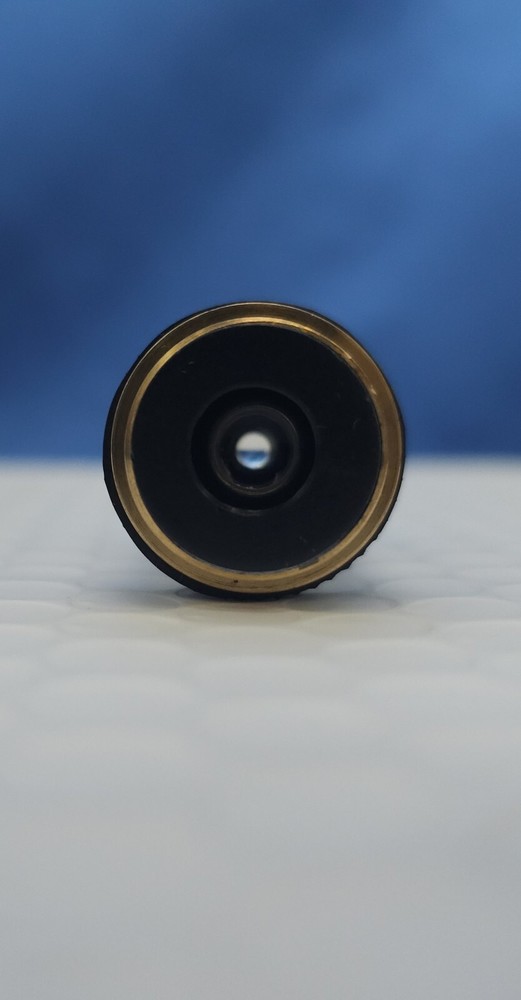 AMSCOPE PL 100X PLAN ACHROMATIC OBJECTIVE FOR METALLURGICAL MICROSCOPES *USED*