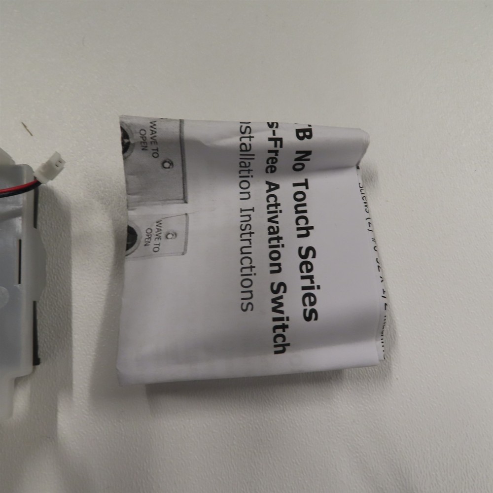 Alarm Controls NTB-1 No Touch Exit Motion Sensor, Single Gang, Silver Assa Abloy