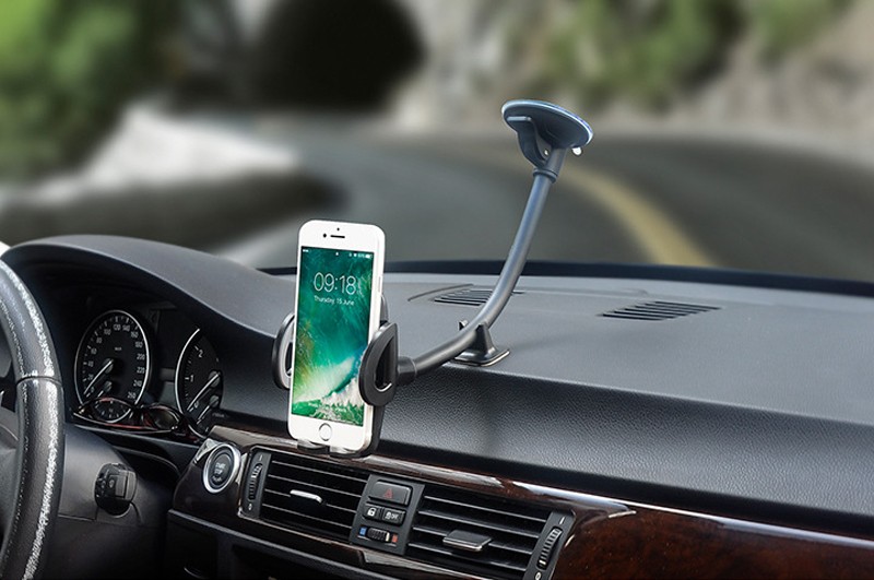 360° Car Universal Mobile Phone Holder Black Dashboard Suction Mount Windscreen