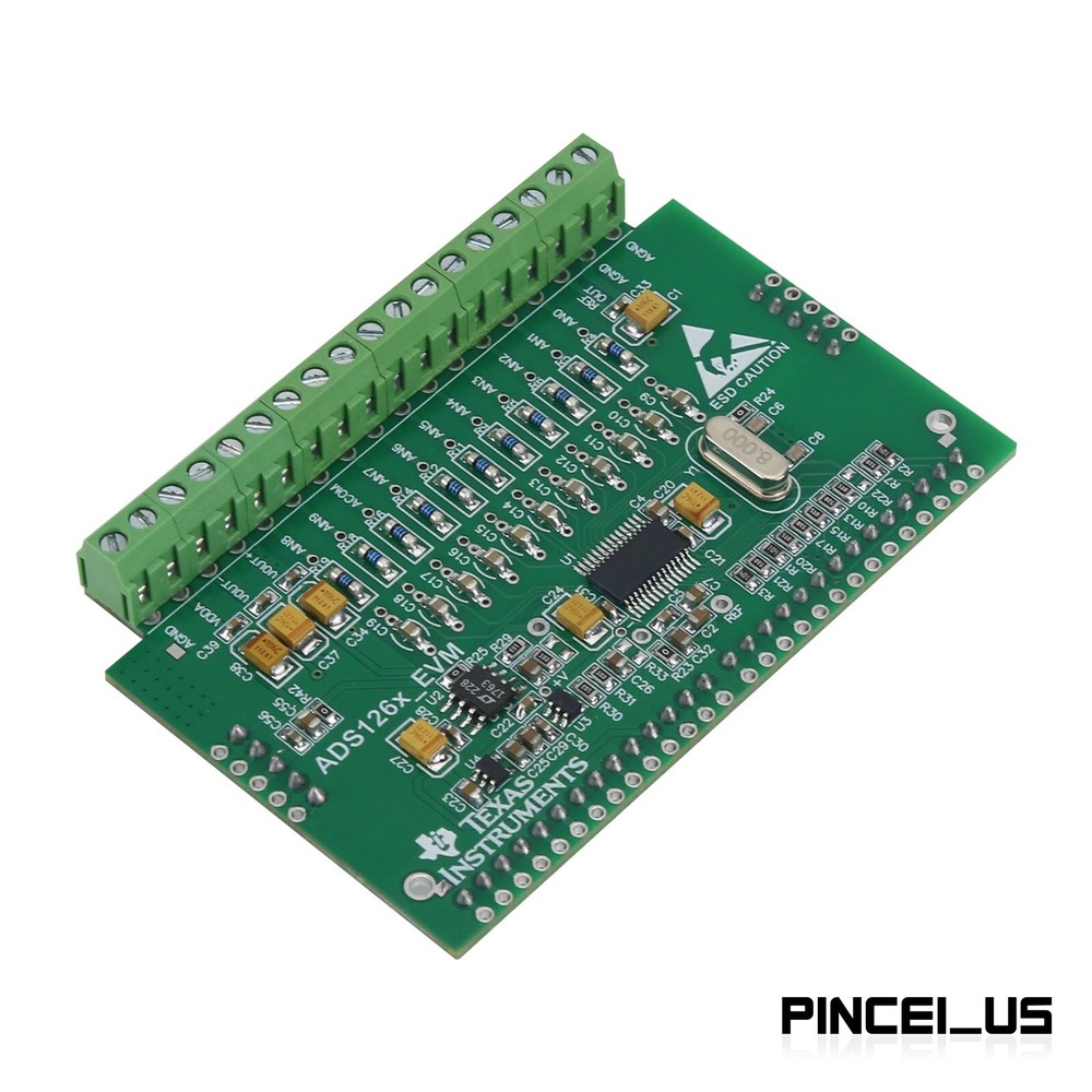 ADS1263 Industrial Version 32Bit ADC Module Analog to Digital Converter Module