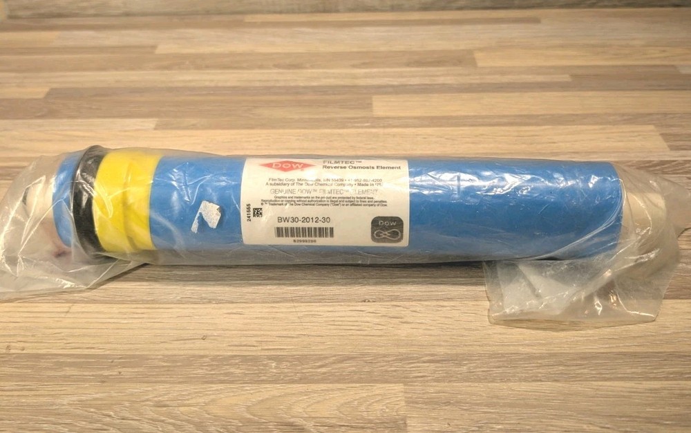 Dow FilmTec BW30-2012-30 Reverse Osmosis RO Membrane 2" x 12" NEW