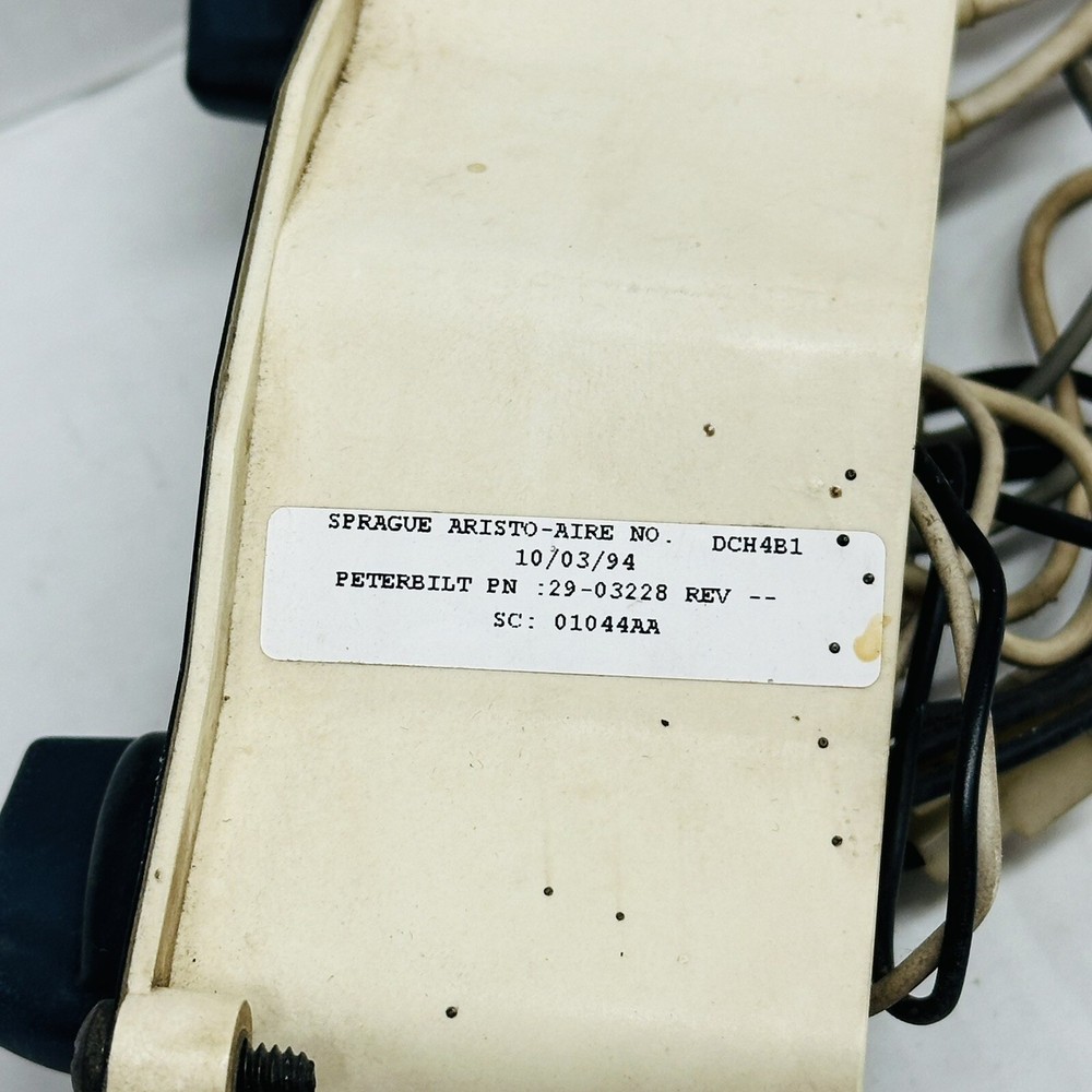 Peterbilt AC Heat HVAC Control 1994