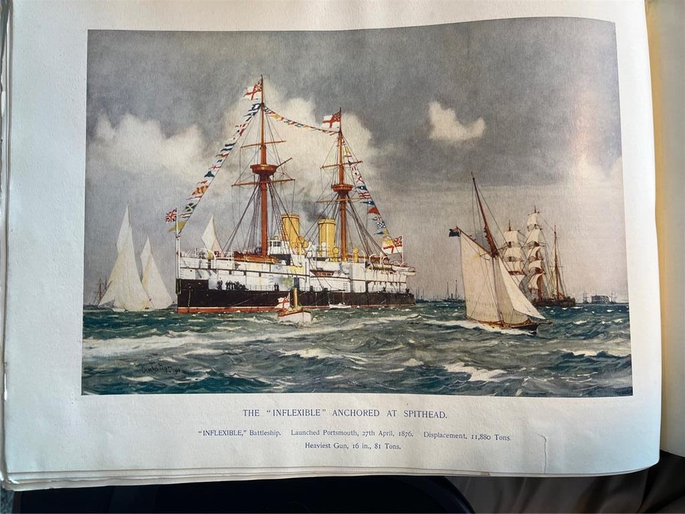 Britannia's Bulwarks. Royal Navy Color Illustrations. Large Format.