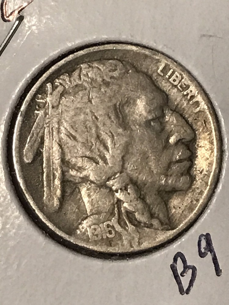 1916 Buffalo Nickel F