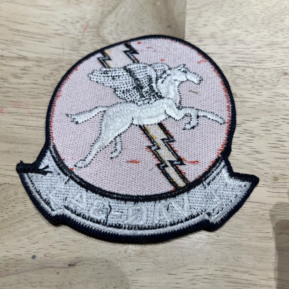 VINTAGE VAQ-34 US NAVY Flashbacks cold war PATCH