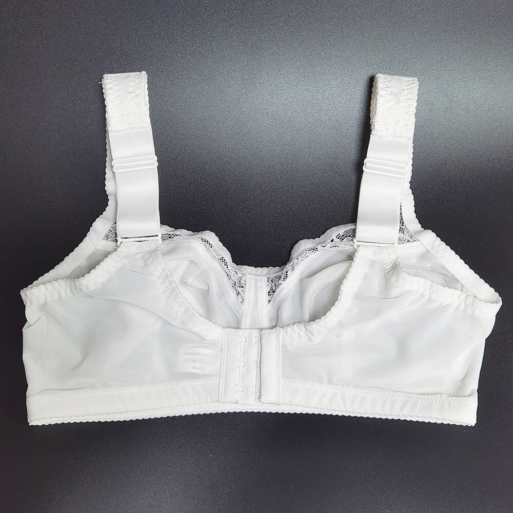 Women's Full Coverage Non Padded Comfort Minimizer Wire-Free Bra Plus Size