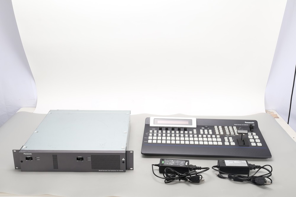 Panasonic AV-HS450 HD Switcher Control Unit & Mainframe With DVI Input Option