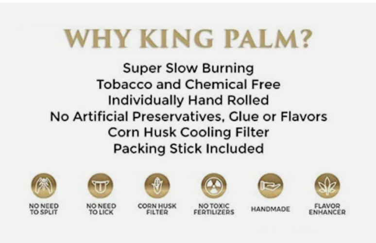 King Palm Flavored Filter Tips/ Pine Drip/ 10 Total Tips **Free Shipping**