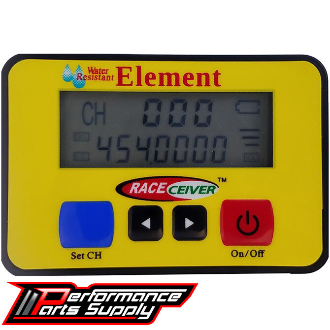 RACEceiver EL16R - Element Rechargeable Water Resistant Track Scan