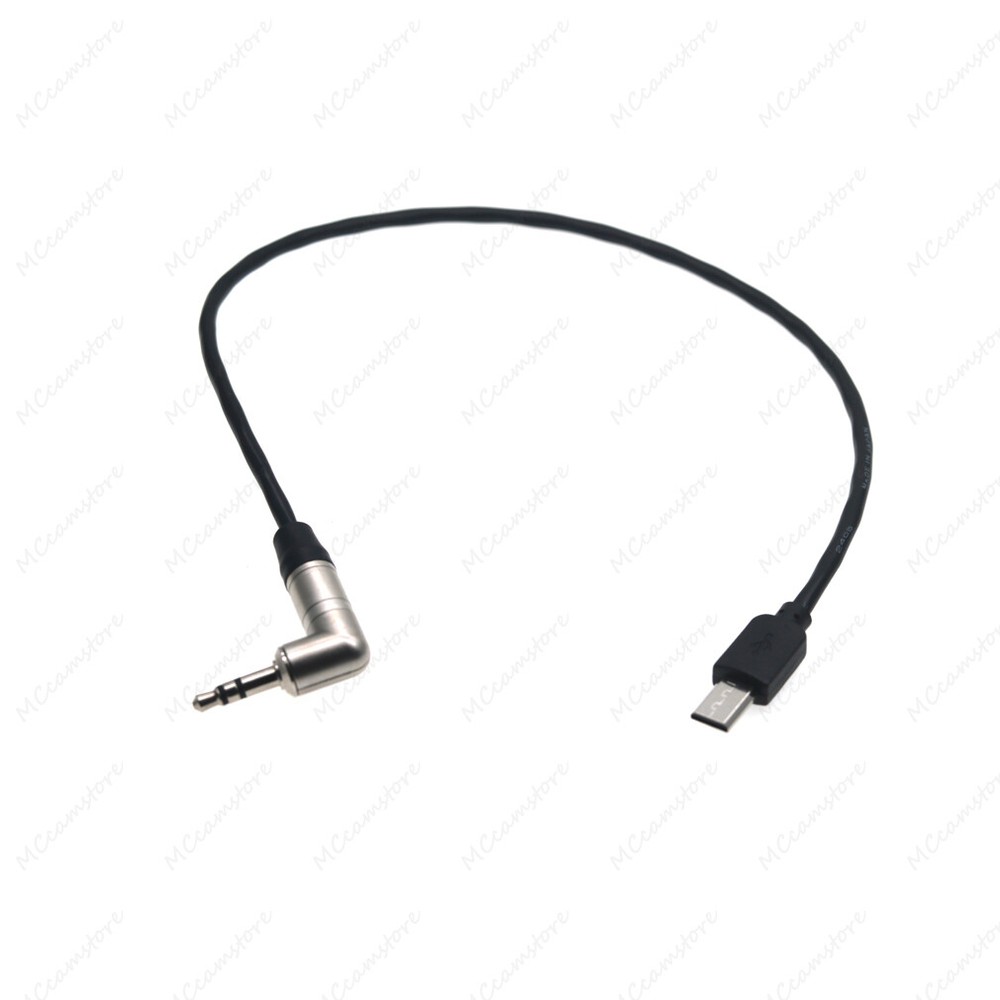 Tentacle Sync Timecode Cable for Sonys FX3 A7S3 A1 Camera 3.5 TRS to Micro-USB