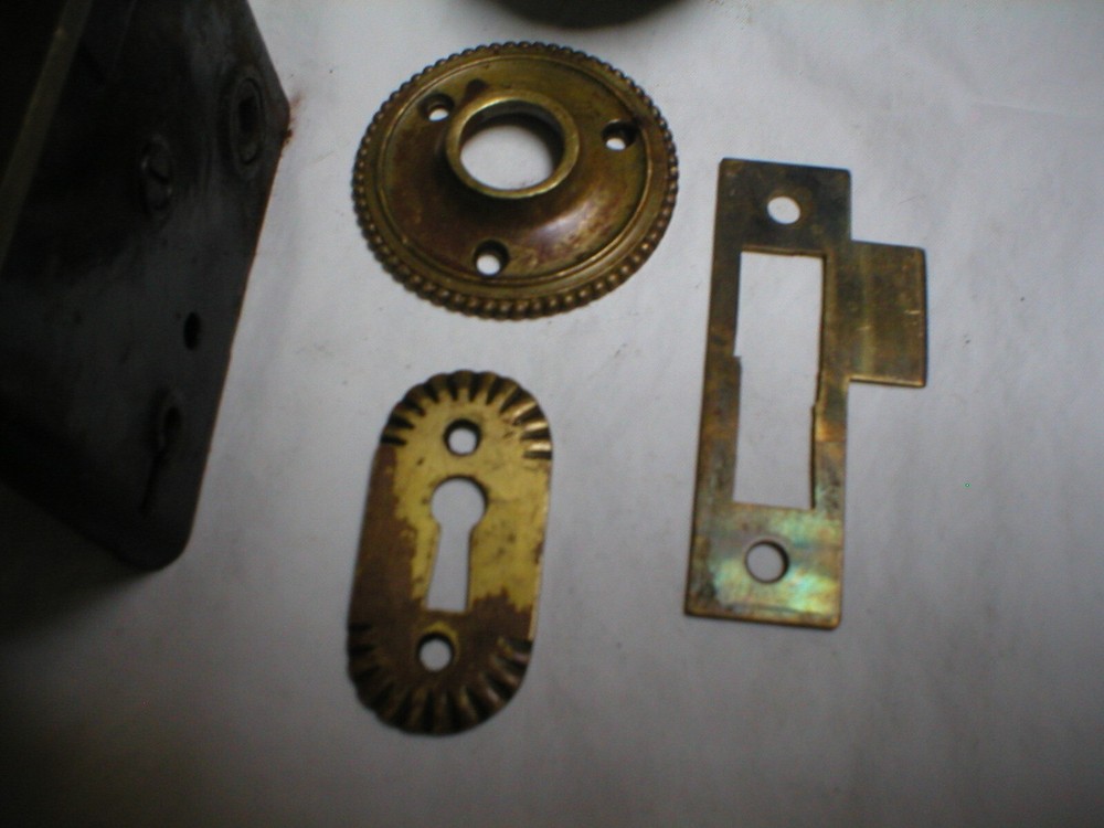 Antique Victorian Era Door Hardware
