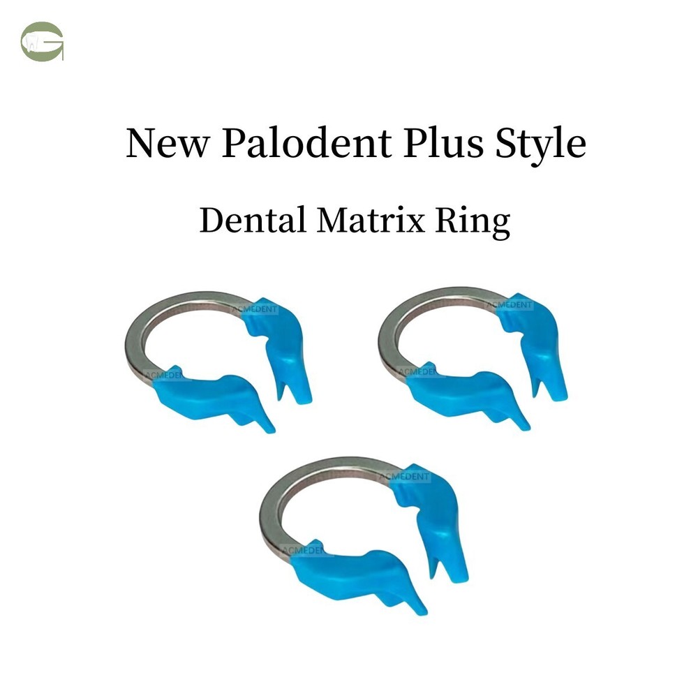 Blue Dental Sectional Matrix Universal Ring Titanium Clamp Plus Style