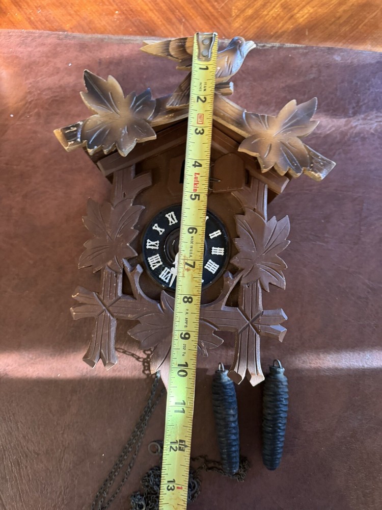 vintage coo coo clock germany