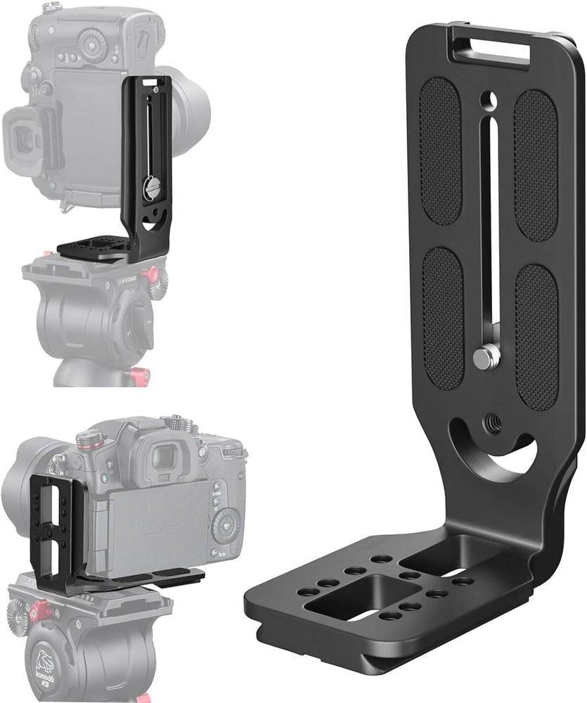 Universal L-Bracket Quick Release Plate for DSLR Camera Arca Swiss Tripod Head