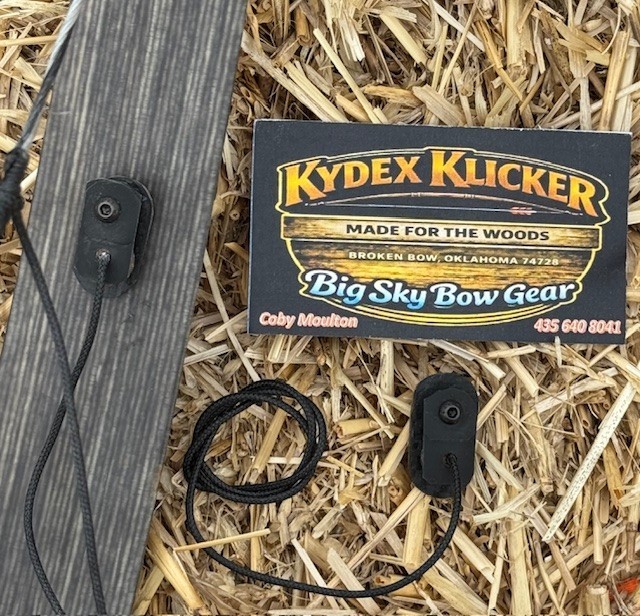 Upgraded Version Kydex Klicker FlexBack Blade System Bow Limb Clicker