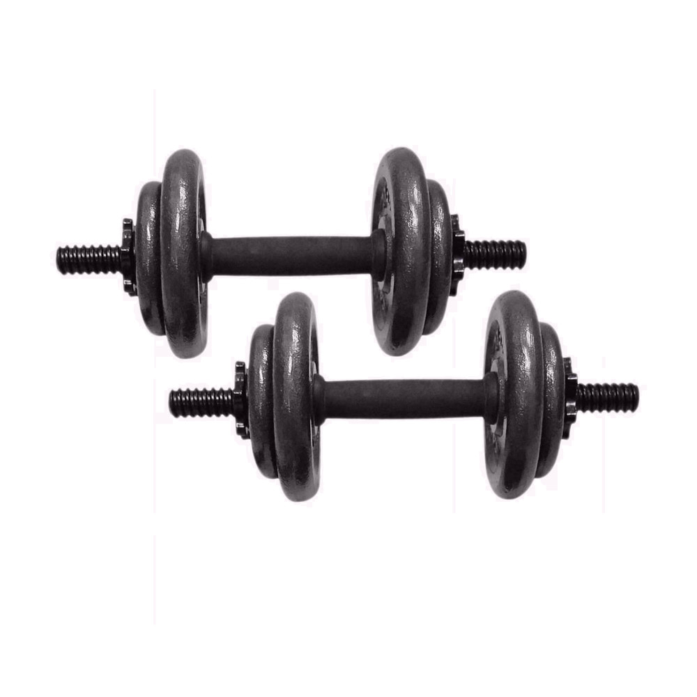 Athletic Works 40lb Adjustable Cast Iron Dumbbell Set