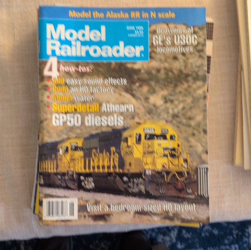 Model Railroader 1996 complete year all 12 issues