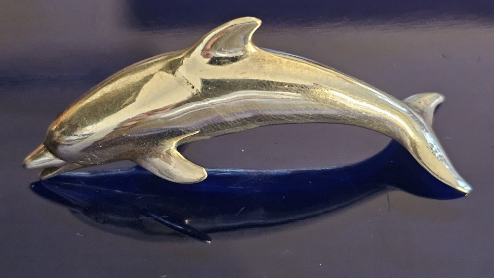 Sterling Silver 925 Dolphin Miniature.