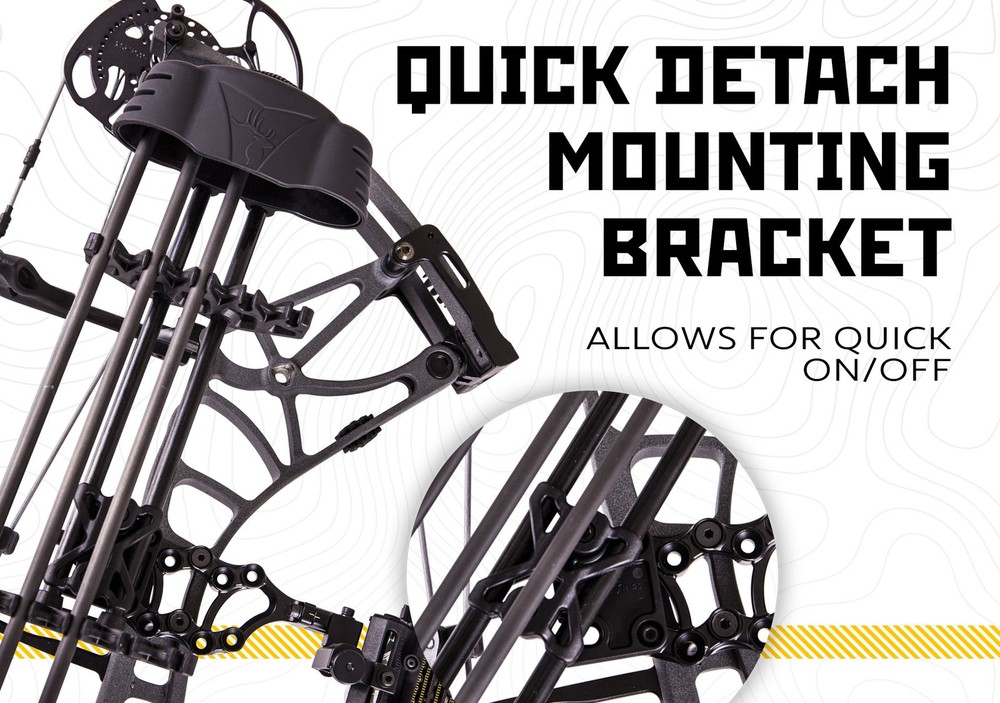 5-Spot Archery Arrow Quiver, Black