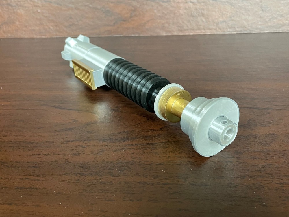 Luke Skywalker 3D Printed Lightsaber Hilt