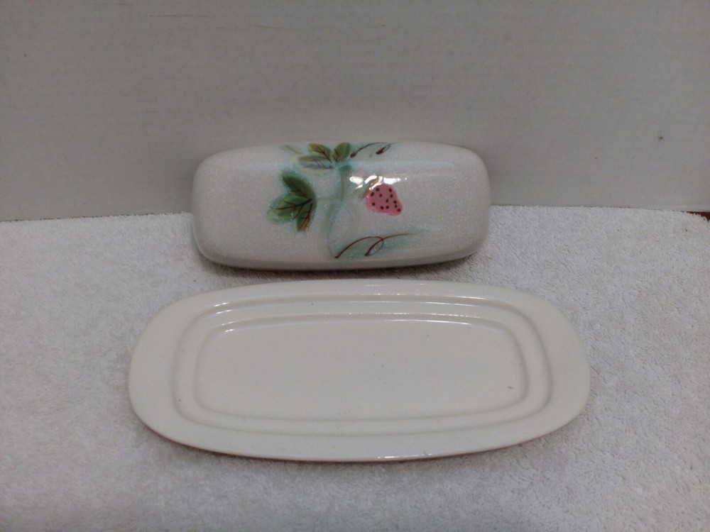 Farcrest Ware Ichigo Butter Dish