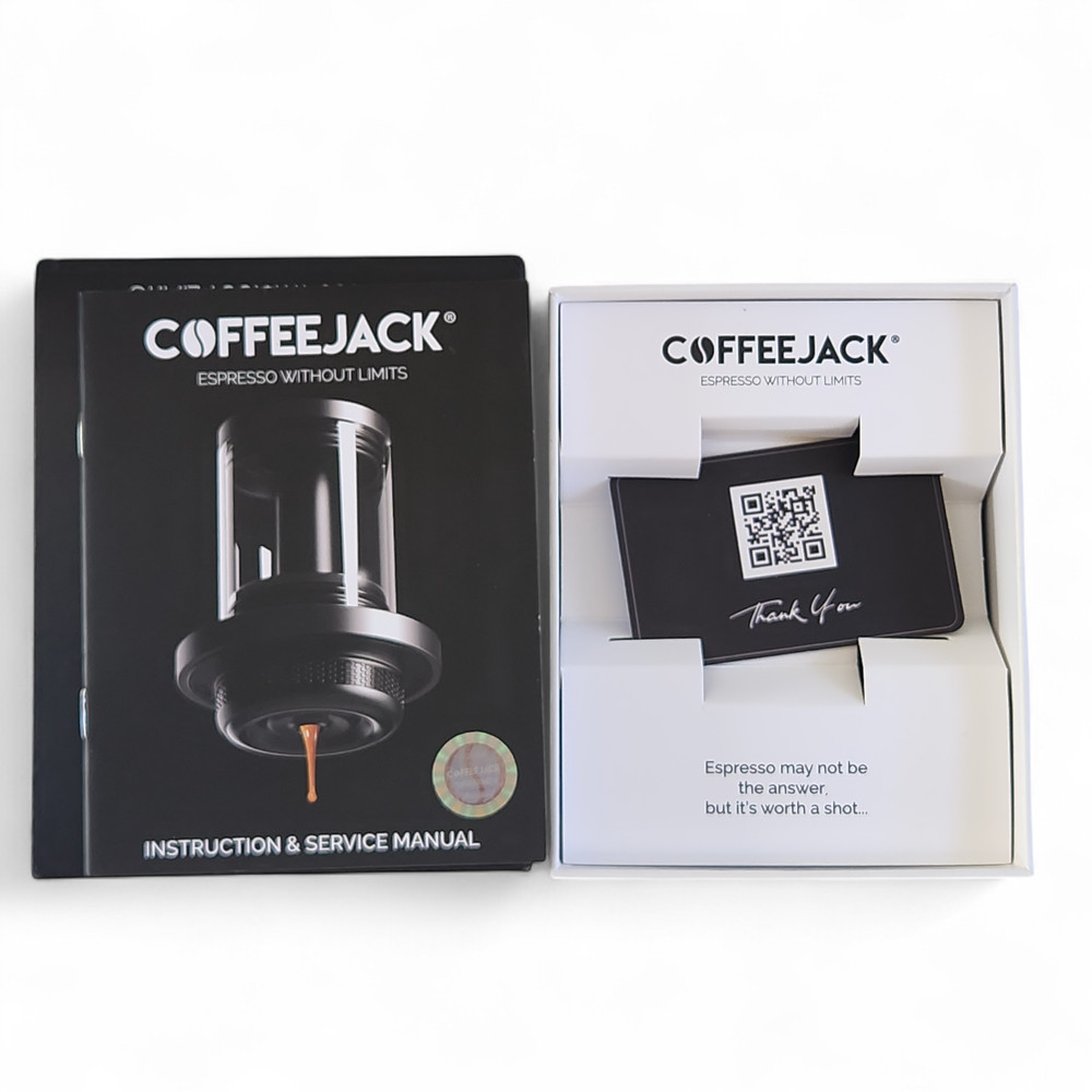 CoffeeJack Coffee Jack Portable Espresso Machine Maker- New ~ Open Box